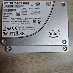 intel ssd d3 s4510 480gb