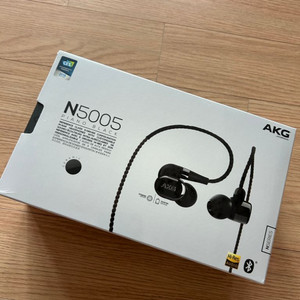 AKG N5005 블루투스 이어폰(미개봉)