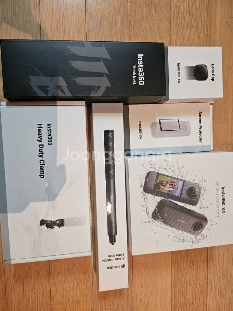 인스타360 X4 모터사이클 킷 자전거가능--0