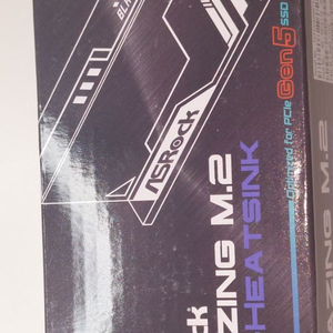 애즈락 m.2 ssd 방열판(미사용)