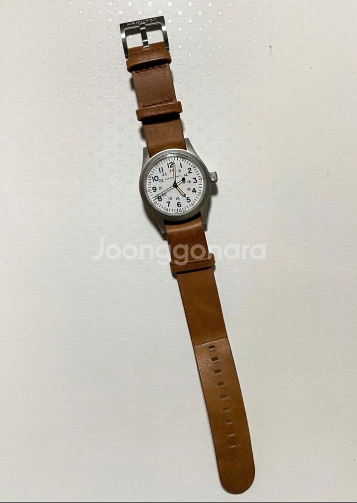 해밀턴 H69439511 카키필드 메커니컬 38mm--2