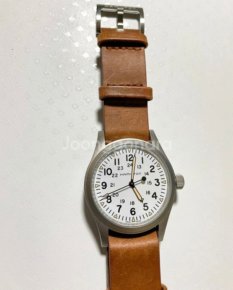 해밀턴 H69439511 카키필드 메커니컬 38mm--1
