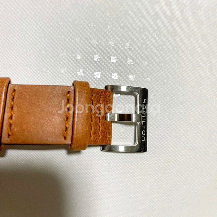 해밀턴 H69439511 카키필드 메커니컬 38mm--4