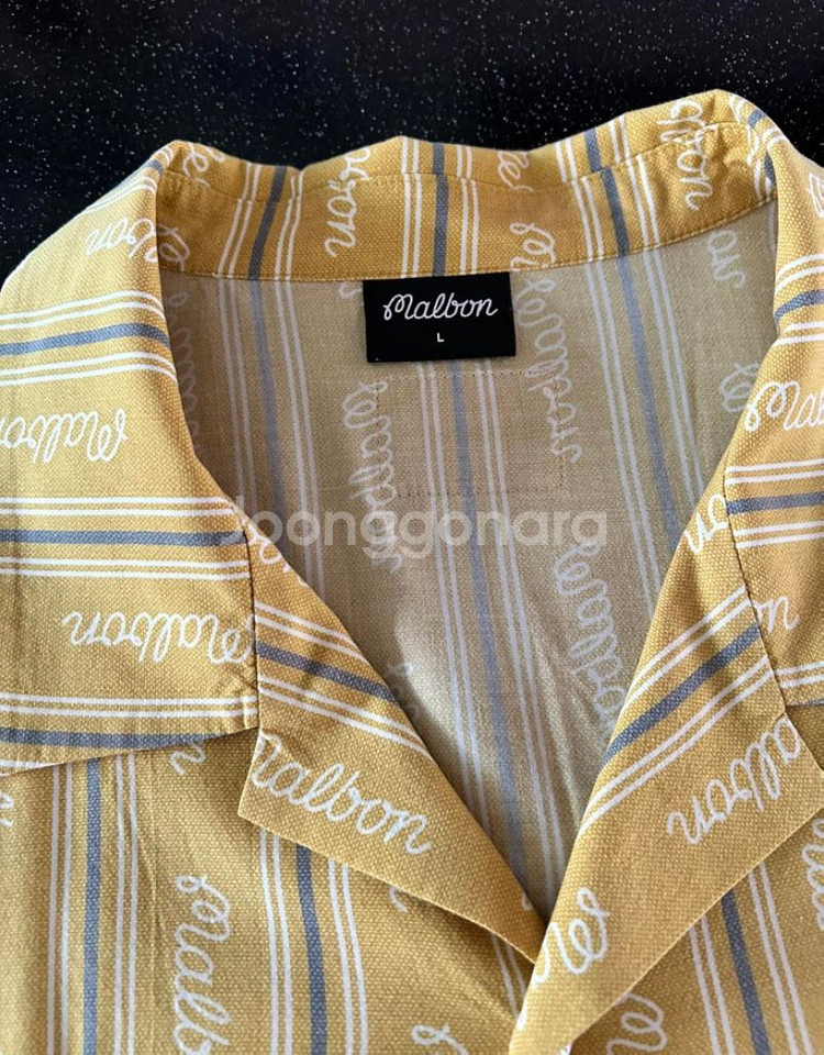 말본 정품 카라셔츠--2