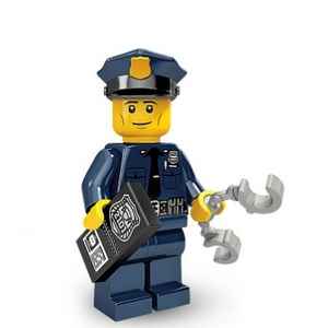 레고 시티 경찰관 미니피규어 시리즈 9 (6번)
