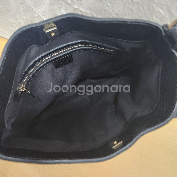 정품 구찌 가방 여성 쟈가드 가죽 배색 숄더백 토트백--6