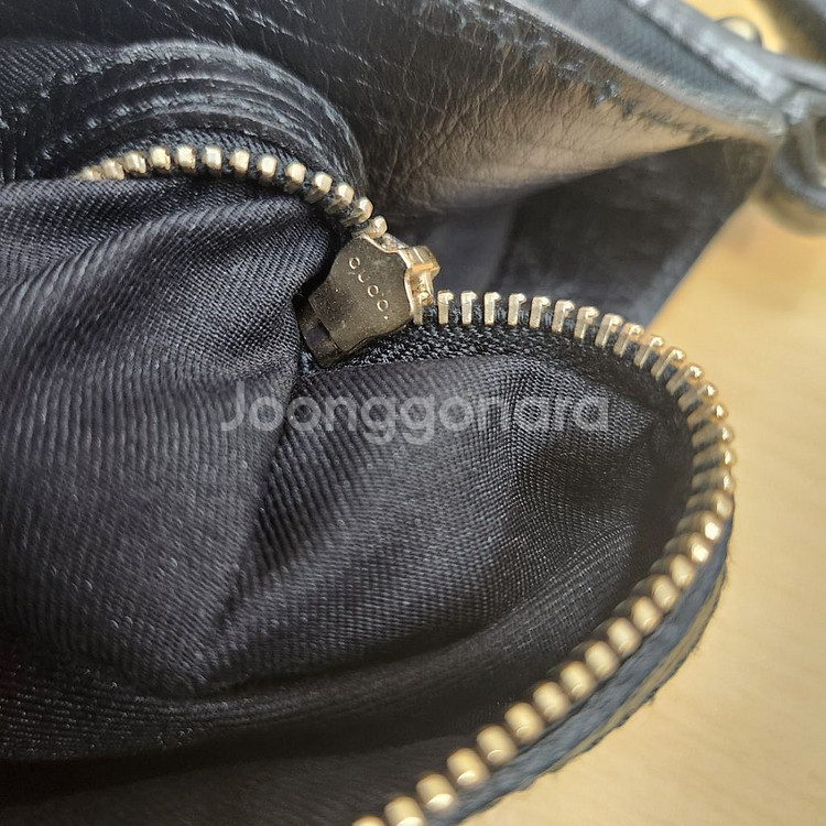 정품 구찌 가방 여성 쟈가드 가죽 배색 숄더백 토트백--9