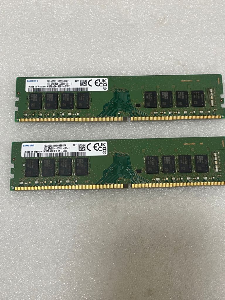 ddr4 삼성-3200 16g*2 32g 처분 (택포함