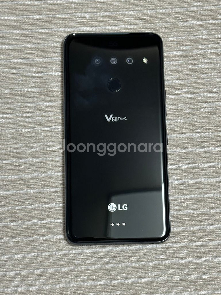 V50 블랙 128GB 중고폰 LG공기계 (개인)--3