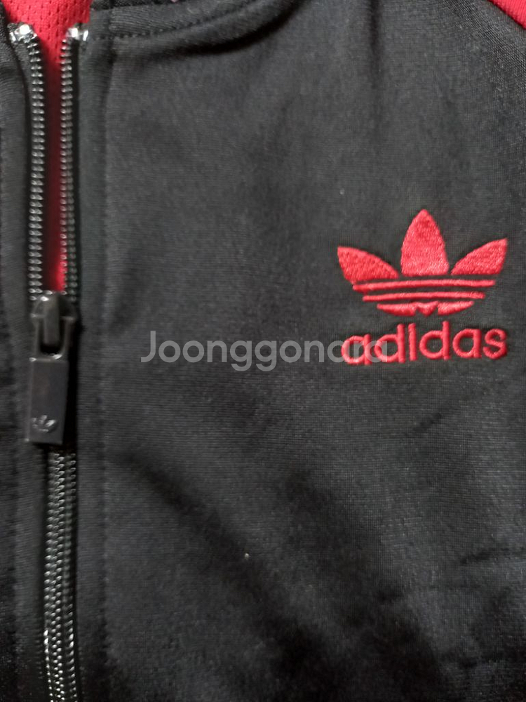 아디다스 유로파 블랙레드 검빨 트랙탑 저지 져지집업90--2