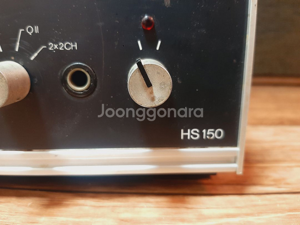 빈티지 오디오 듀얼 HS150 1228 턴테이블 스피커--2