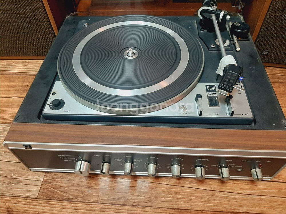 빈티지 오디오 듀얼 HS150 1228 턴테이블 스피커--1