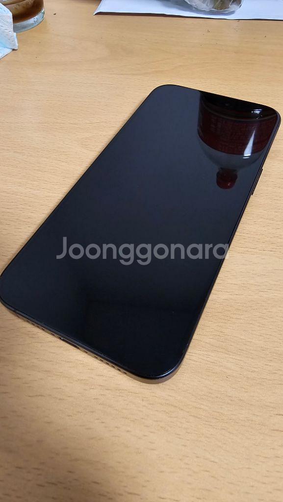 애플 아이폰15 프로 맥스 티타늄 블랙 512g--3