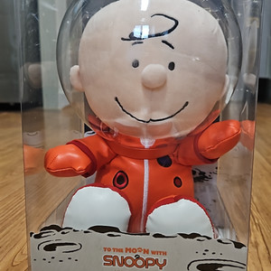 피너츠 스누피 인형 우주비행사 찰리브라운