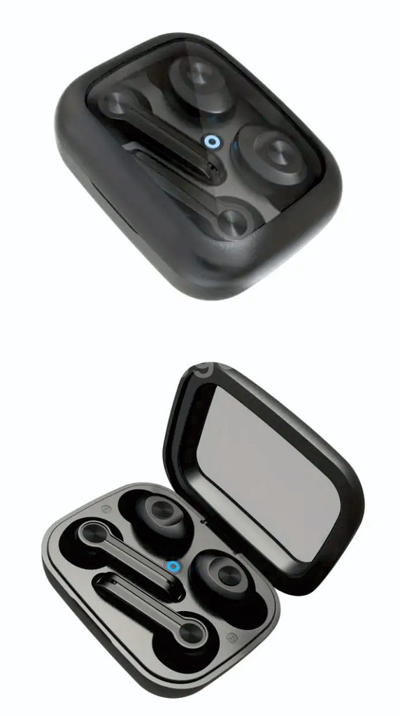 TWS True Wireless 더블 이어폰--1