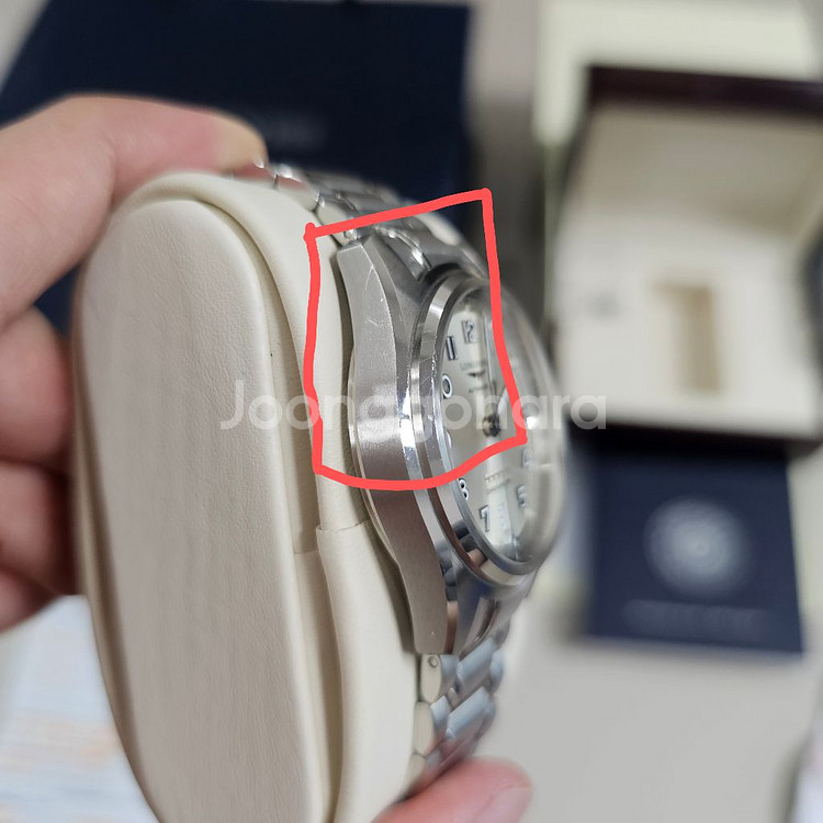 론진 스피릿 37mm 샴페인--7