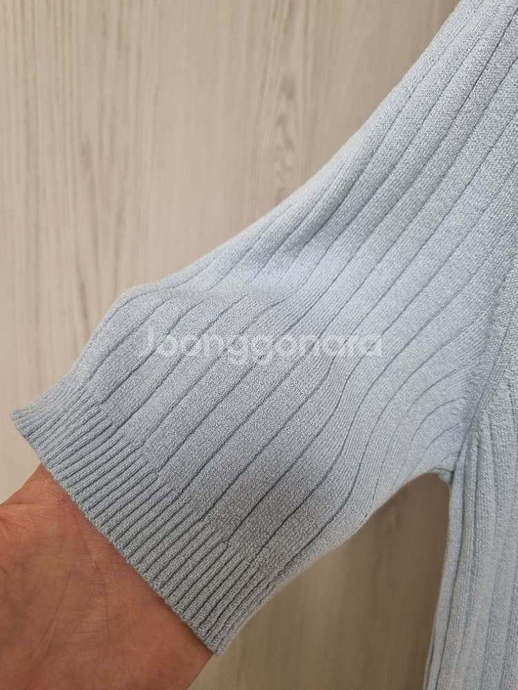 (새상품)여성 카라 니트 원피스--2