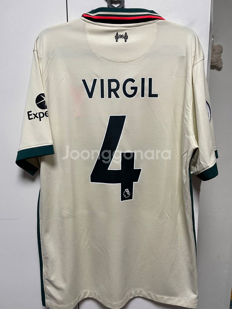 21-22 리버풀 어웨이 반다이크 축구유니폼 L--3