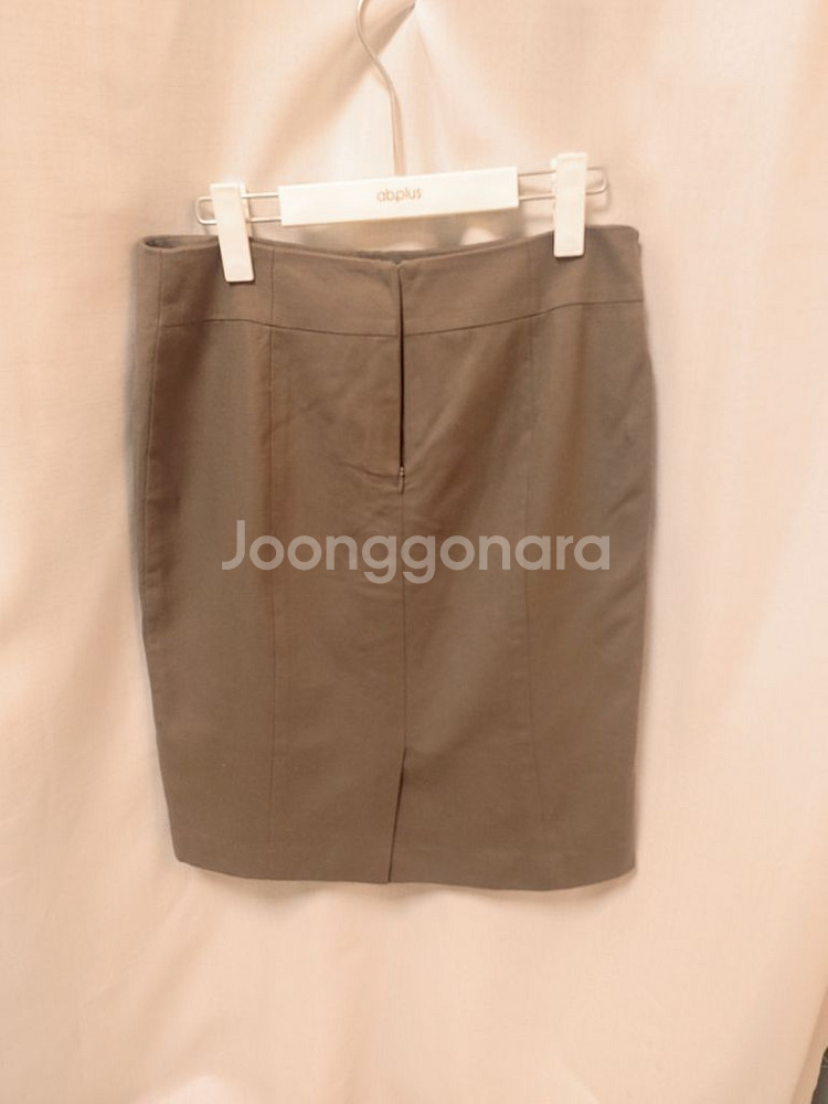 여자 크레송 가을 모직 정장 치마--1