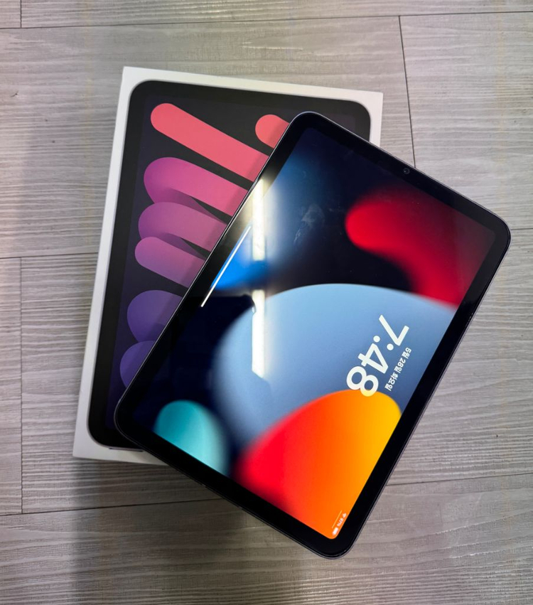 아이패드 미니6 셀룰러 64G 퍼플 풀박--1