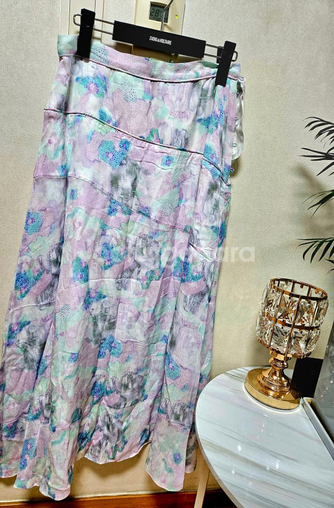 이로 블라우스 스커트--5