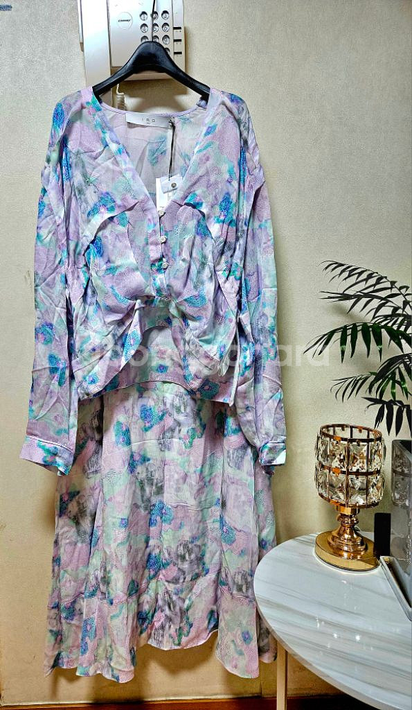 이로 블라우스 스커트--3