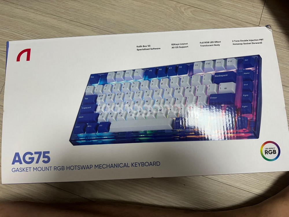 앱코 AG75 무접점키보드 팝니다--0