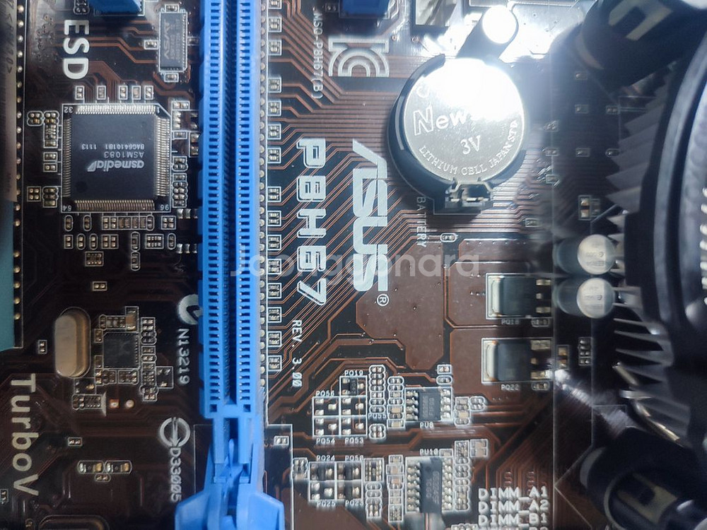 CPU i5-2500, 메인보드 ASUS PBH67--1