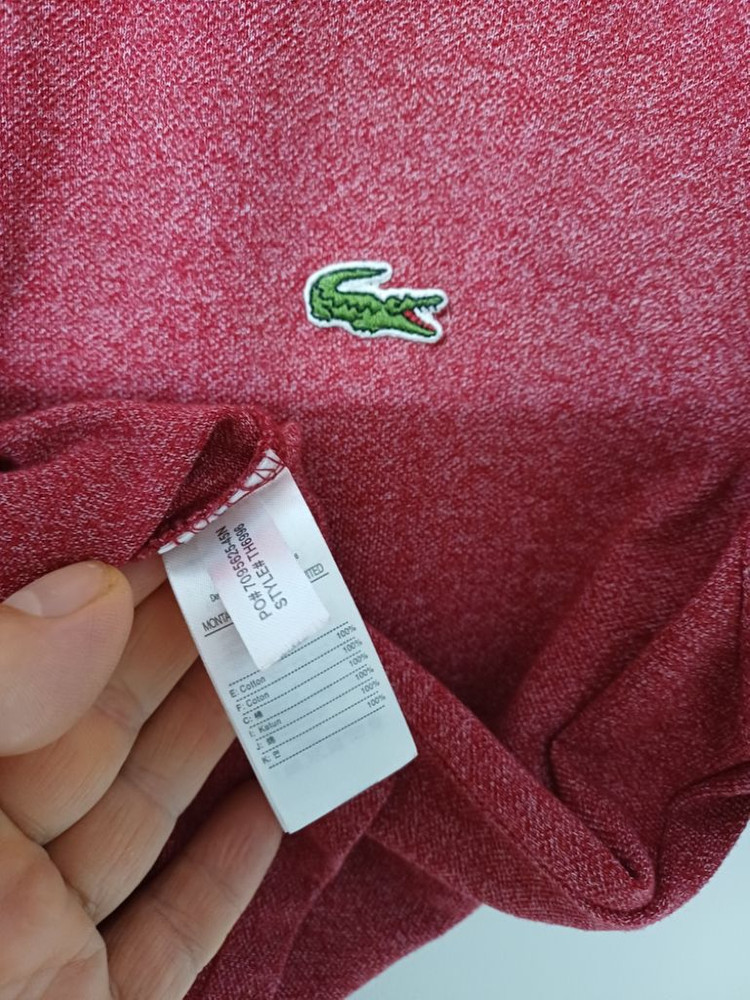 여성 라코스테 반팔 카라티셔츠 (100) 이미지