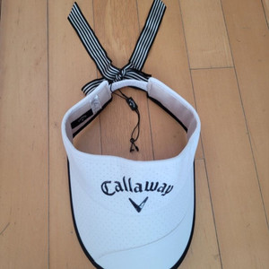 (새상품)캘러웨이 뒷리본 골프 여성선캡
