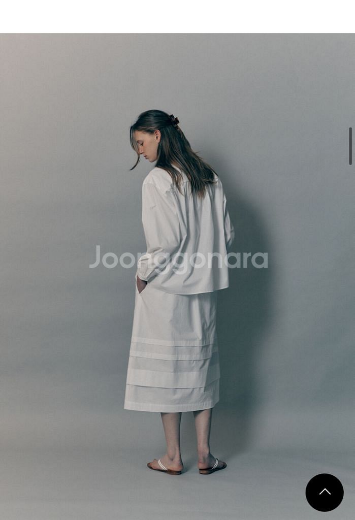 낫띵리튼 스커트 toui layered skirt--1
