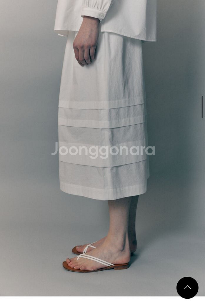 낫띵리튼 스커트 toui layered skirt--3