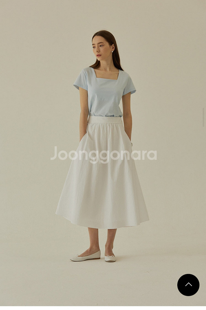 망고매니플리즈 MAY SHIRRING SKIRT--1