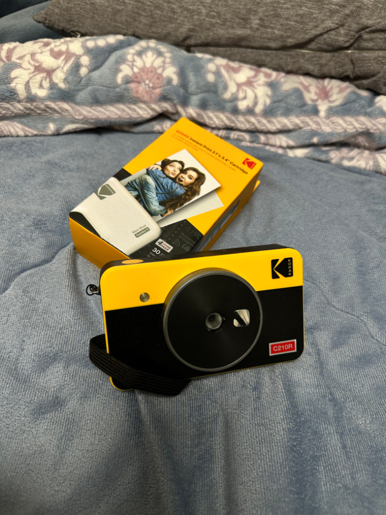 코닥 미니샷 2 레트로 옐로우 폴라로이드 즉석 카메라
