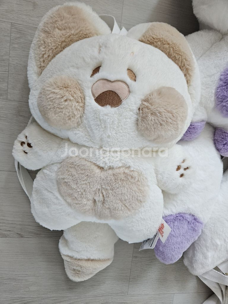 볼큰 여우&고양이 인형 백팩 인형--1