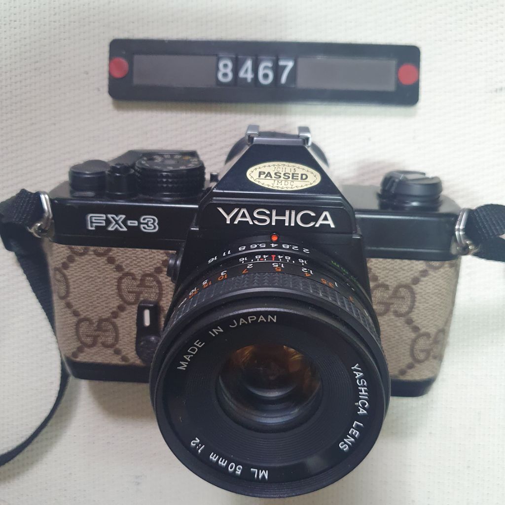 야시카 FX-3 필름카메라 명품가죽 커스텀