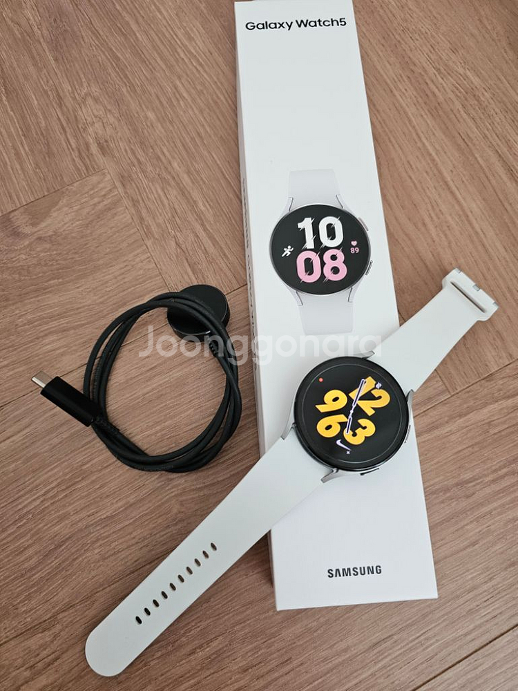 갤럭시워치5 실버 SM-R910 (블루투스,44mm)--1