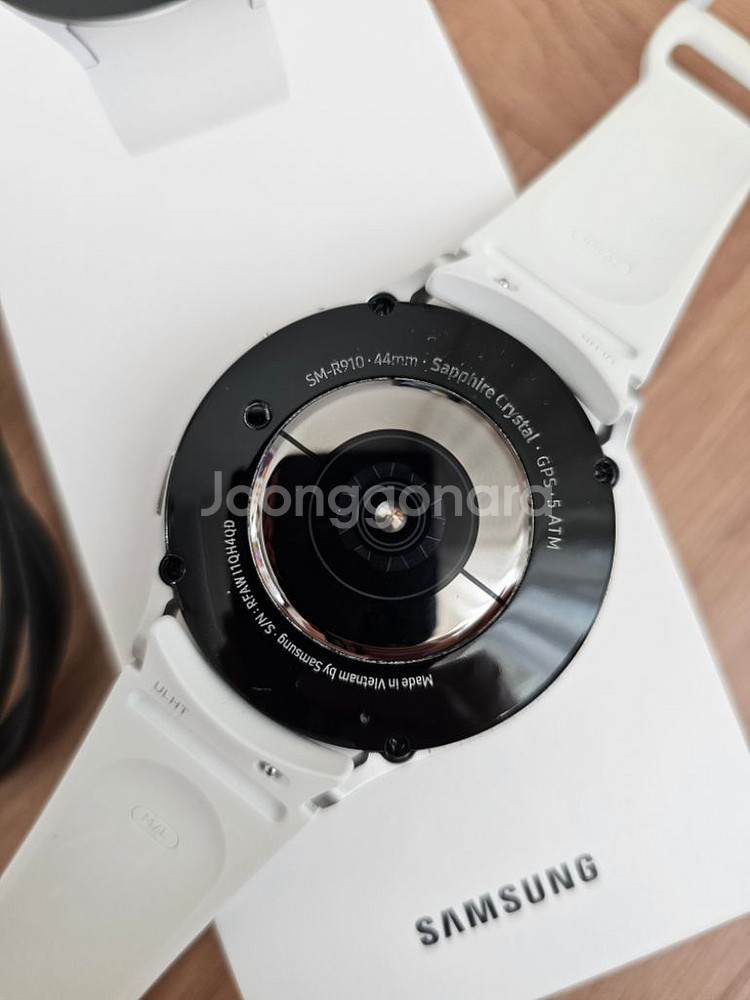 갤럭시워치5 실버 SM-R910 (블루투스,44mm)--2