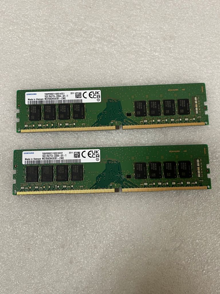 ddr4 삼성-3200 16g*2 32g 처분 (예약건