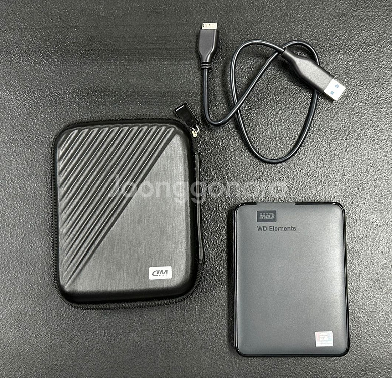 WD 외장하드 1TB--1