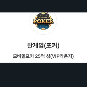 페이코 VIP 한게임 신맞고 포커 세트로 팝니다.