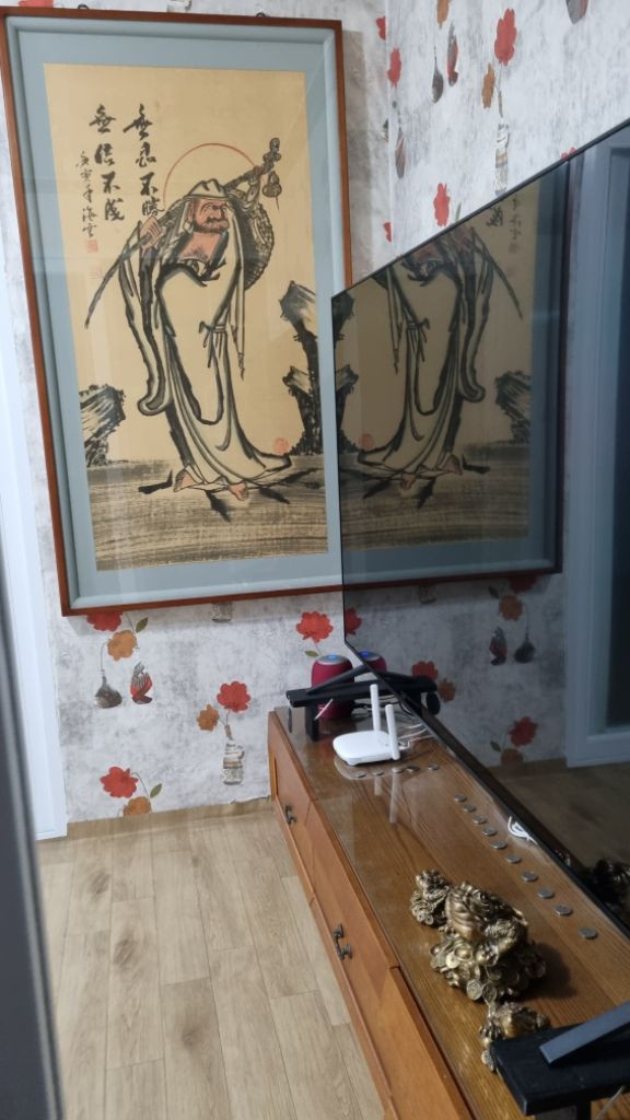 혜운스님 진품달마도 이미지