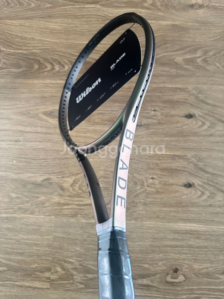 윌슨 블레이드 100 V8 테니스 라켓 300g 4그립--1