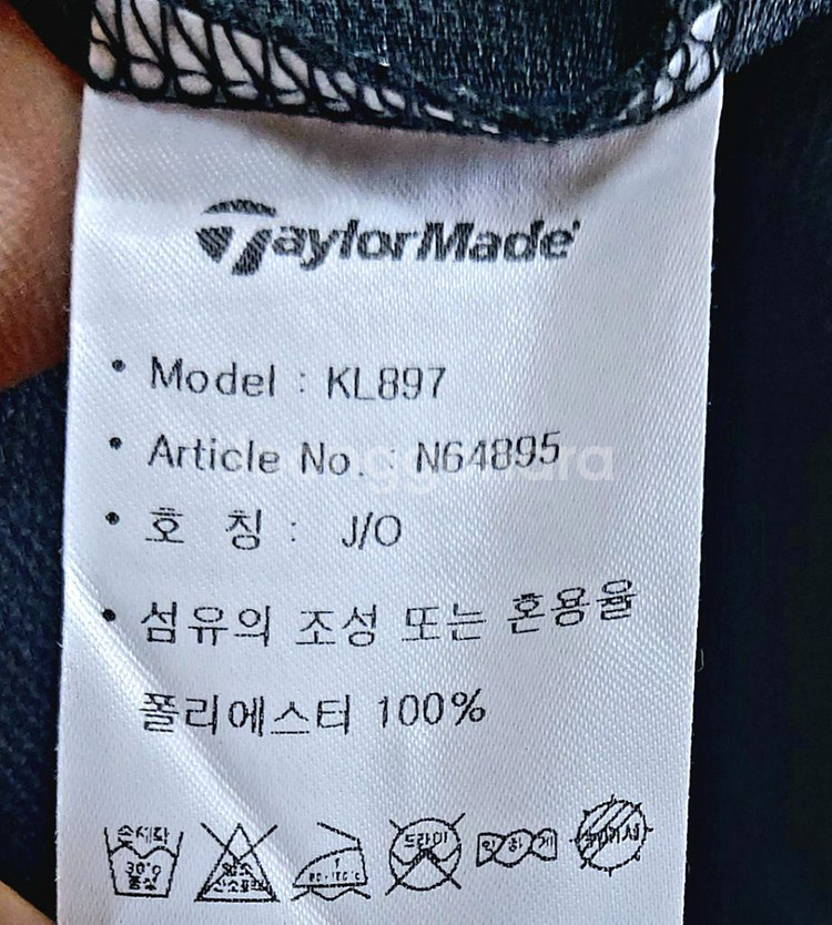 테일러메이드 남성반팔티100-105/여름골프/1싼--2
