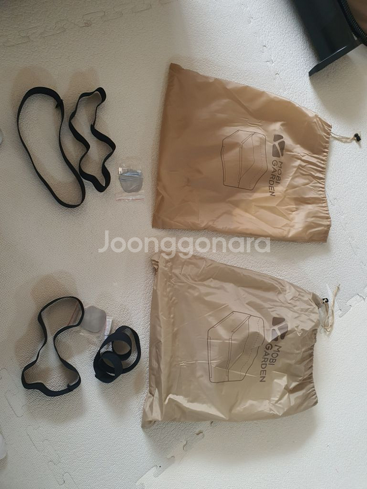 MOBI GARDEN 에어쇼파 거의 새제품 싸게팝니다.--4