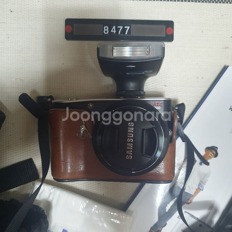 삼성 NX 100 디지털카메라 블랙바디 가방세트--6