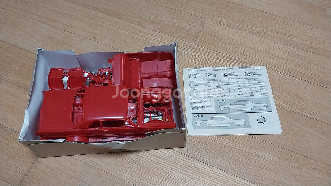 64 Pontiac GTO 조립식 모델--1