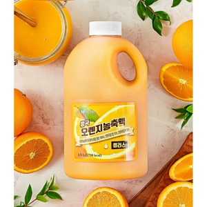 흥국 오렌지농축액 1.5L(미개봉) 2통