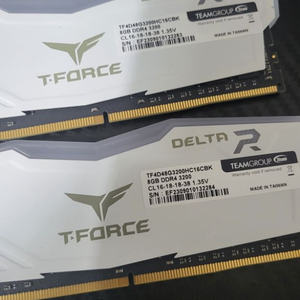 t force ddr4 rgb xmp 램 8g 2개