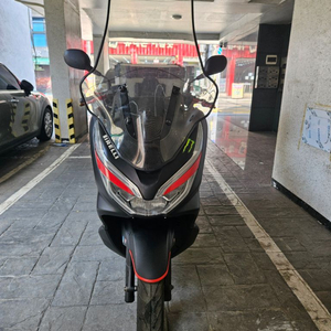 혼다 pcx125 (18년식) 무광검정색